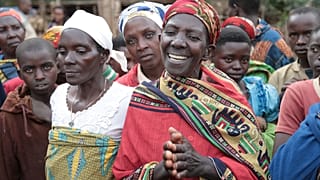 Les femmes burundaises dans la province Kayanza au Burundi.
