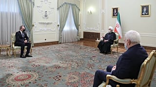 دیدار وزیر خارجه جمهوری آذربایجان با حسن روحانی رئیس جمهوری ایران
