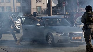Показательное выступление подразделений антитеррора у стен Европола в Гааге, 10 октября 2018
