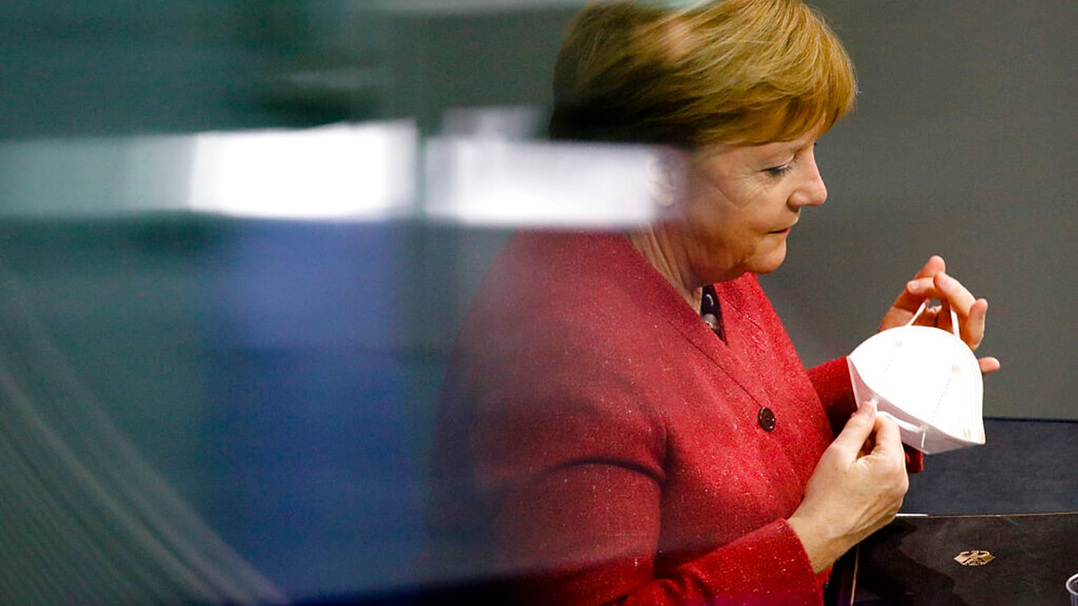 Angela Merkel im Bundestag