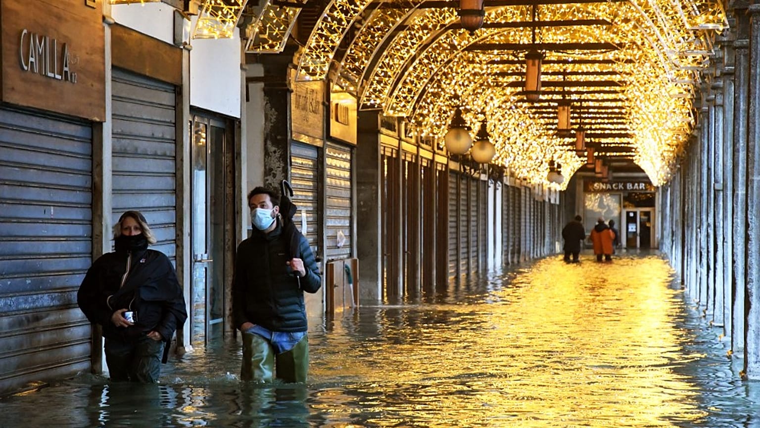 Venedig vor der Inbetriebnahme von MOSE