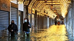 Venedig vor der Inbetriebnahme von MOSE