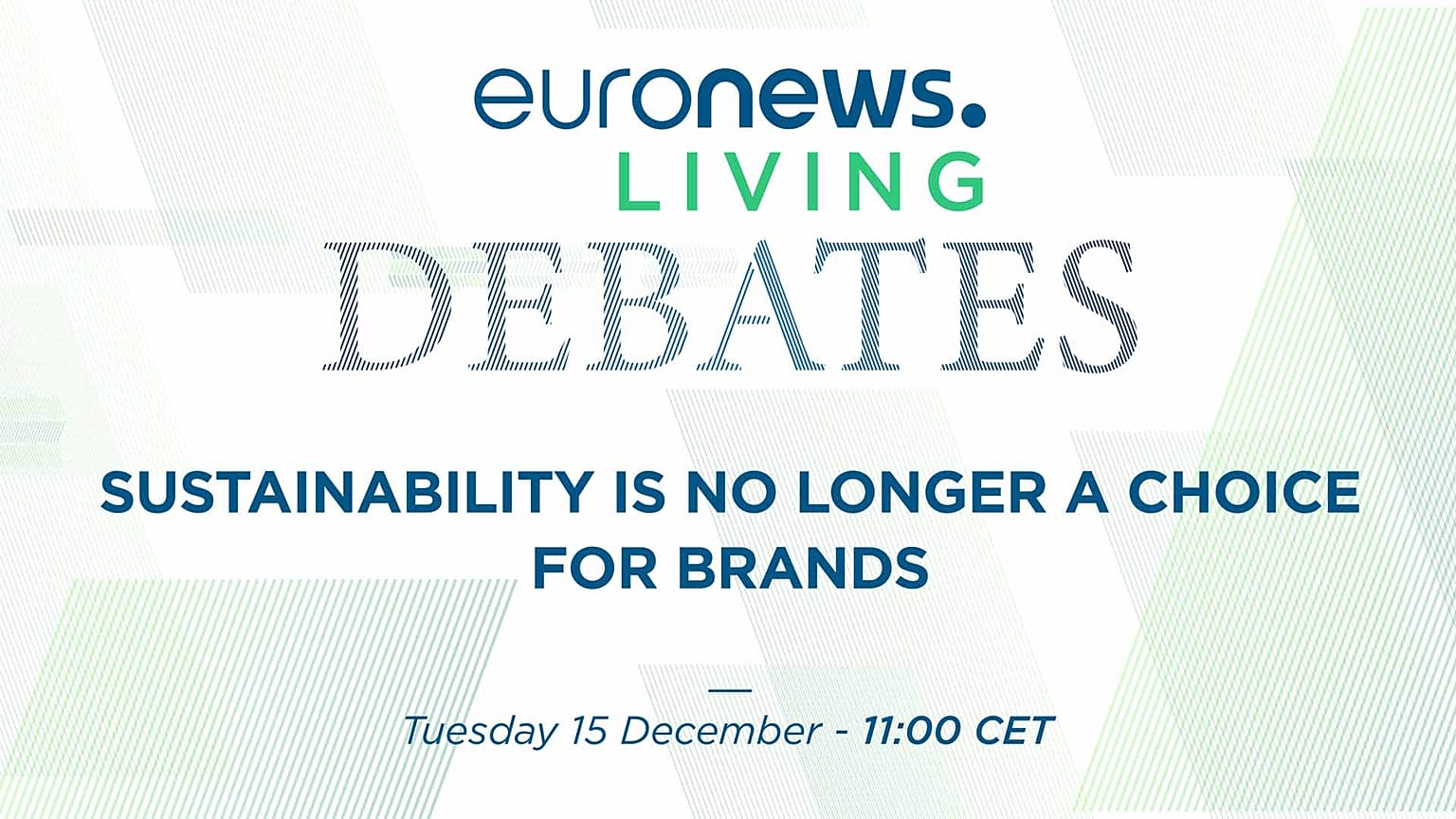 Join us for our live debate on Tuesday 15, December at 11:00 AM CET.