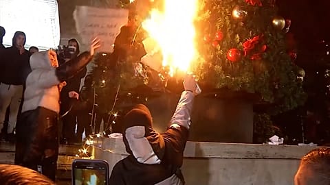 Clashes break out at Tirana demo over police shooting