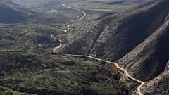 Mountains near the village of Berdashen in the region of Nagorno-Karabakh