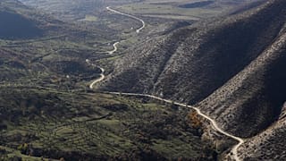 Mountains near the village of Berdashen in the region of Nagorno-Karabakh