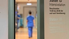 Intensivstation im Robert-Bosch-Krankenhaus (RBK) in Stuttgart