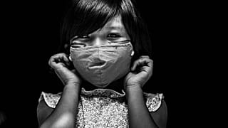 Young girl from the River Pindaré Indigenous community - Maranhão