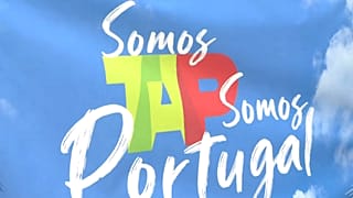 Faixa utilizada nos protestos em Lisboa