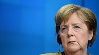 Angela Merkel in Bundestag