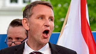 2016 file picture. The head of the Alternative for Germany party, AfD, in Thuringia, Bjoern Hoecke.
