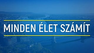 A „Minden élet számít” magyar kampányplakátja