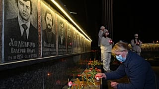 Çernobil kazası kurbanlarının anıtı