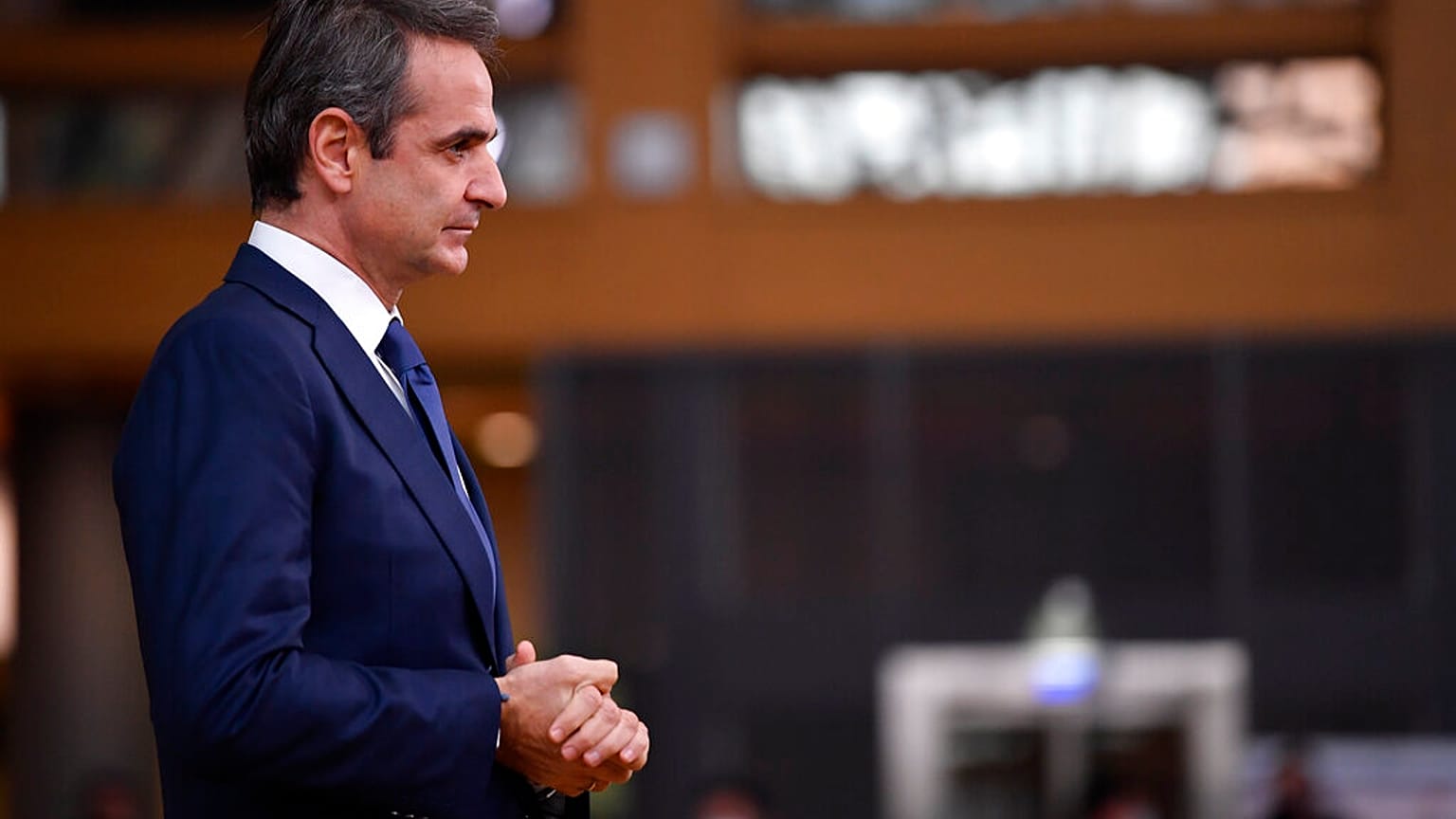 Greek Prime Minister Kyriakos Mitsotakis 