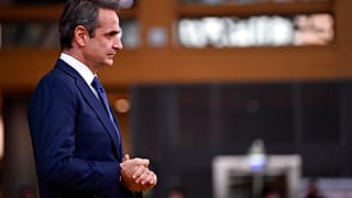 Greek Prime Minister Kyriakos Mitsotakis 
