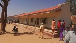 La escuela donde se prudujo el ataque en la ciudad de Kankara