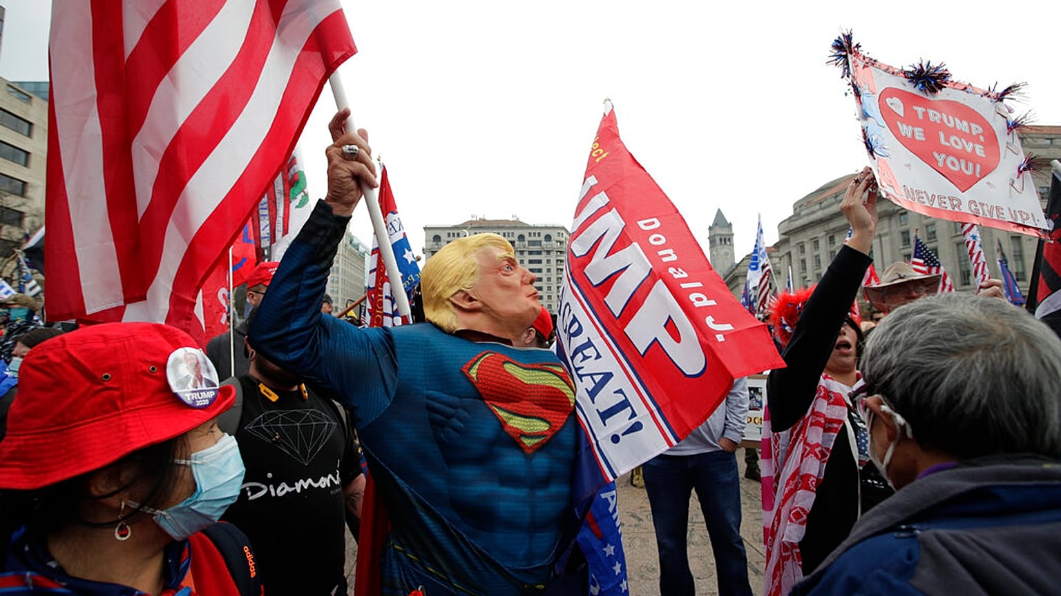 Trump-Fans in Washington