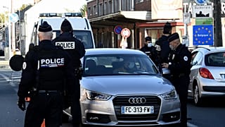 Polizei an der Grenze (ARCHIV)