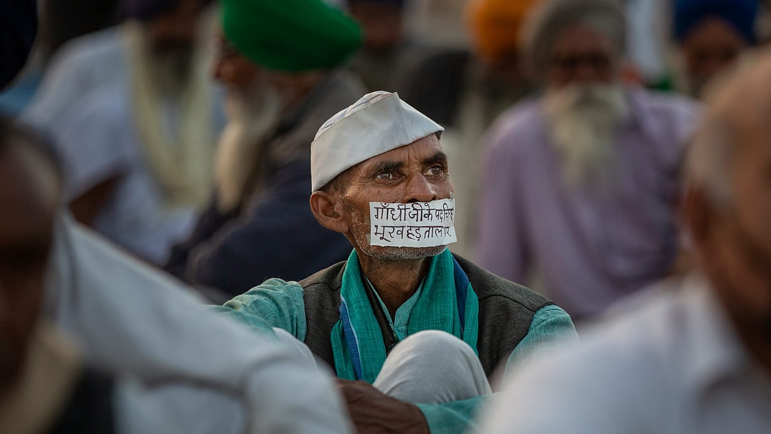 Les fermiers indiens toujours en grève contre la réforme du marché agricole