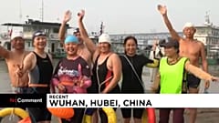 Winterschwimmen in der Corona-Wiege Wuhan