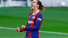 Barcelona'nın Fransız oyuncusu Antoine Griezmann