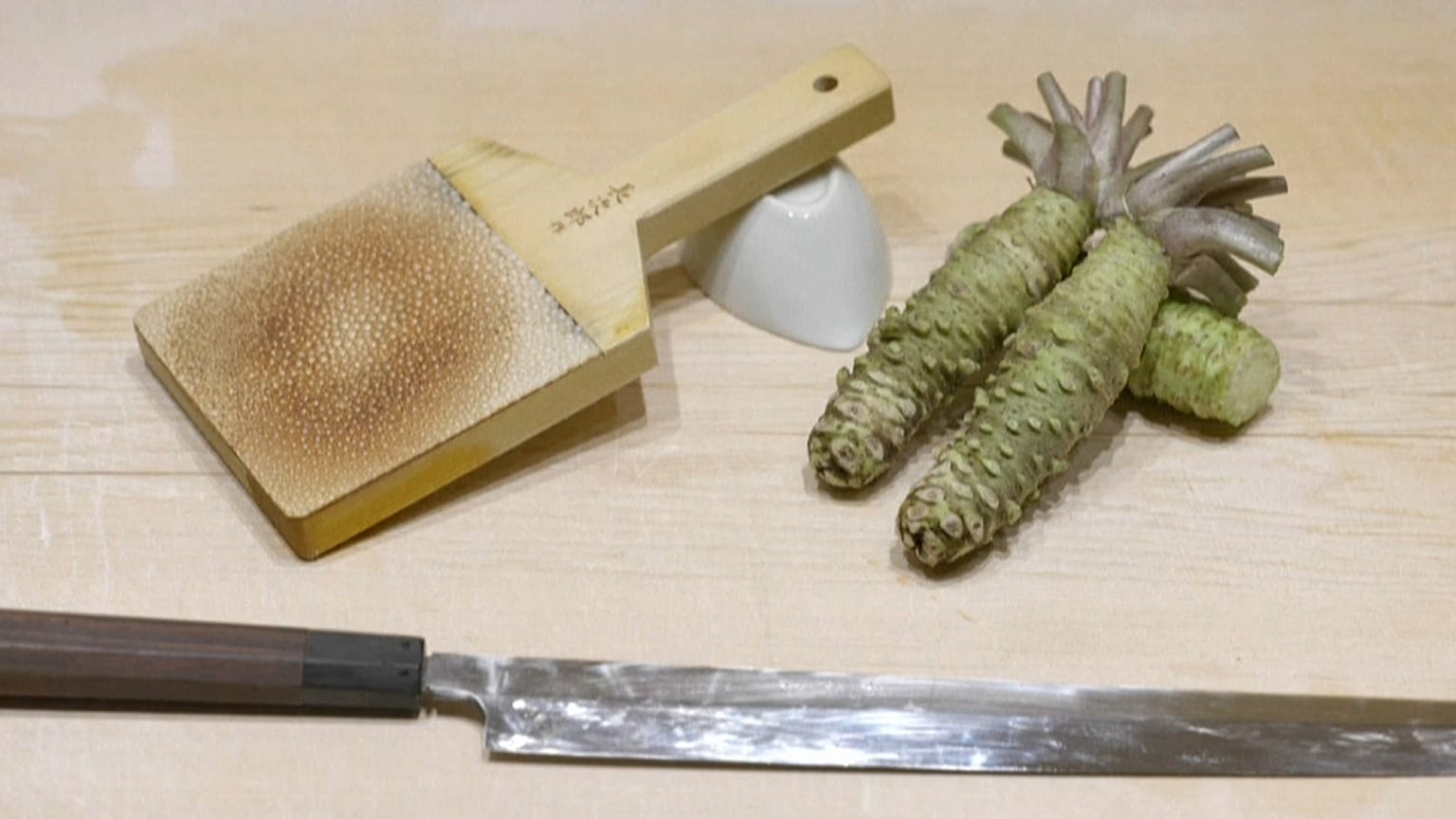 la racine du wasabi