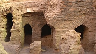 Römische Ruinen in Amman.