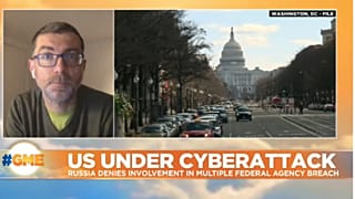 Rob Pritchard, founder of the Cybersecurity Expert, speaking to Good Morning Europe