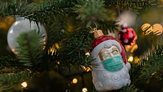 Une décoration de Noël, à Kirchheim unter Teck, Allemagne, le 15 décembre 2020
