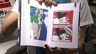 رسوم القط ويليس الكاريكاتورية تلخص تاريخ تونس منذ الثورة