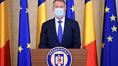 Klaus Iohannis román államfő - Bukarest, 2020. december 14. 