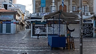 Greece virus outbreak lockdown