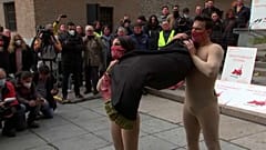 Protesta en Madrid por la situación de los tablaos flamencos