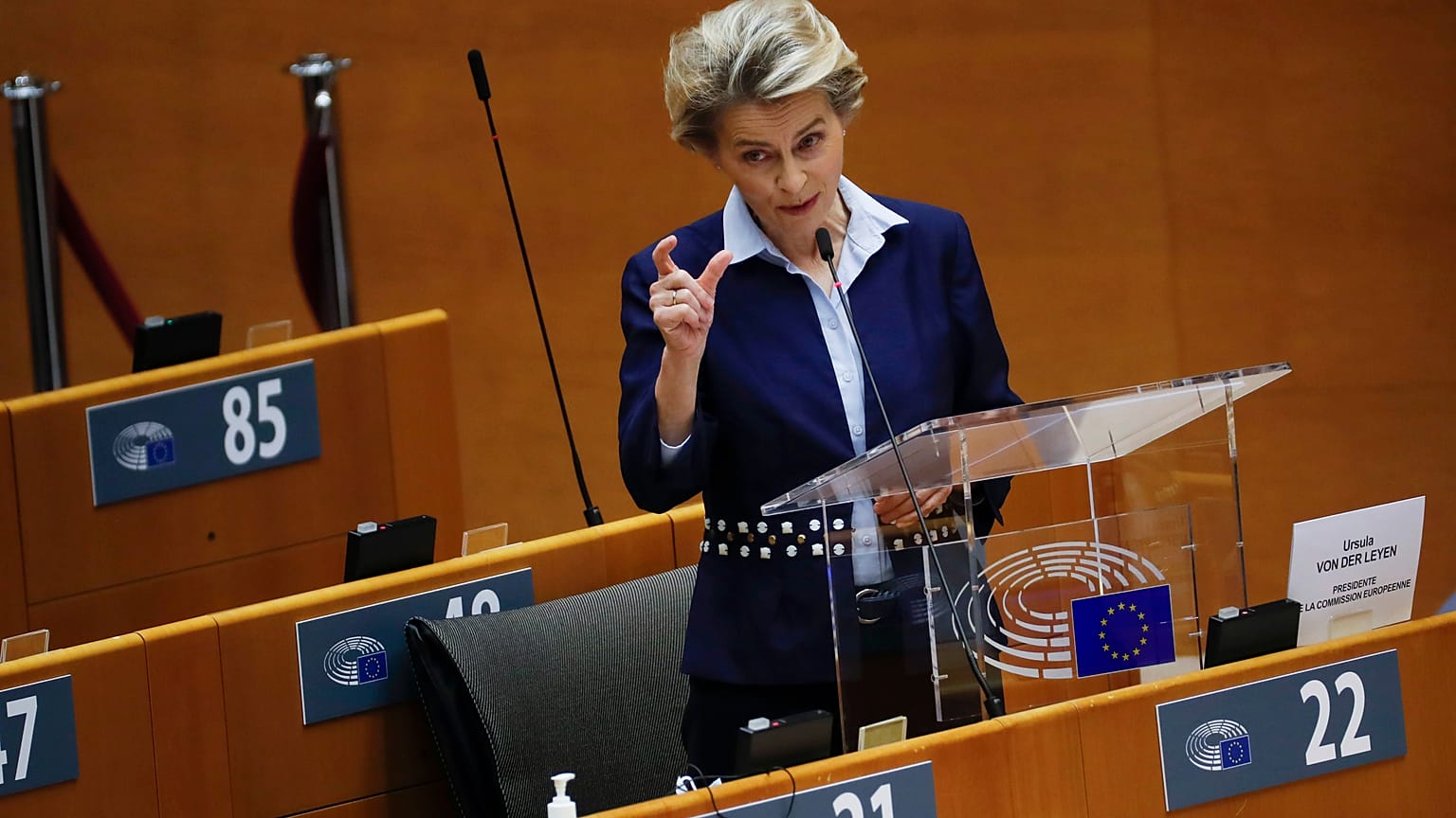 Von der Layen: 'La vía para un acuerdo pos-Brexit es muy estrecha, pero existe'