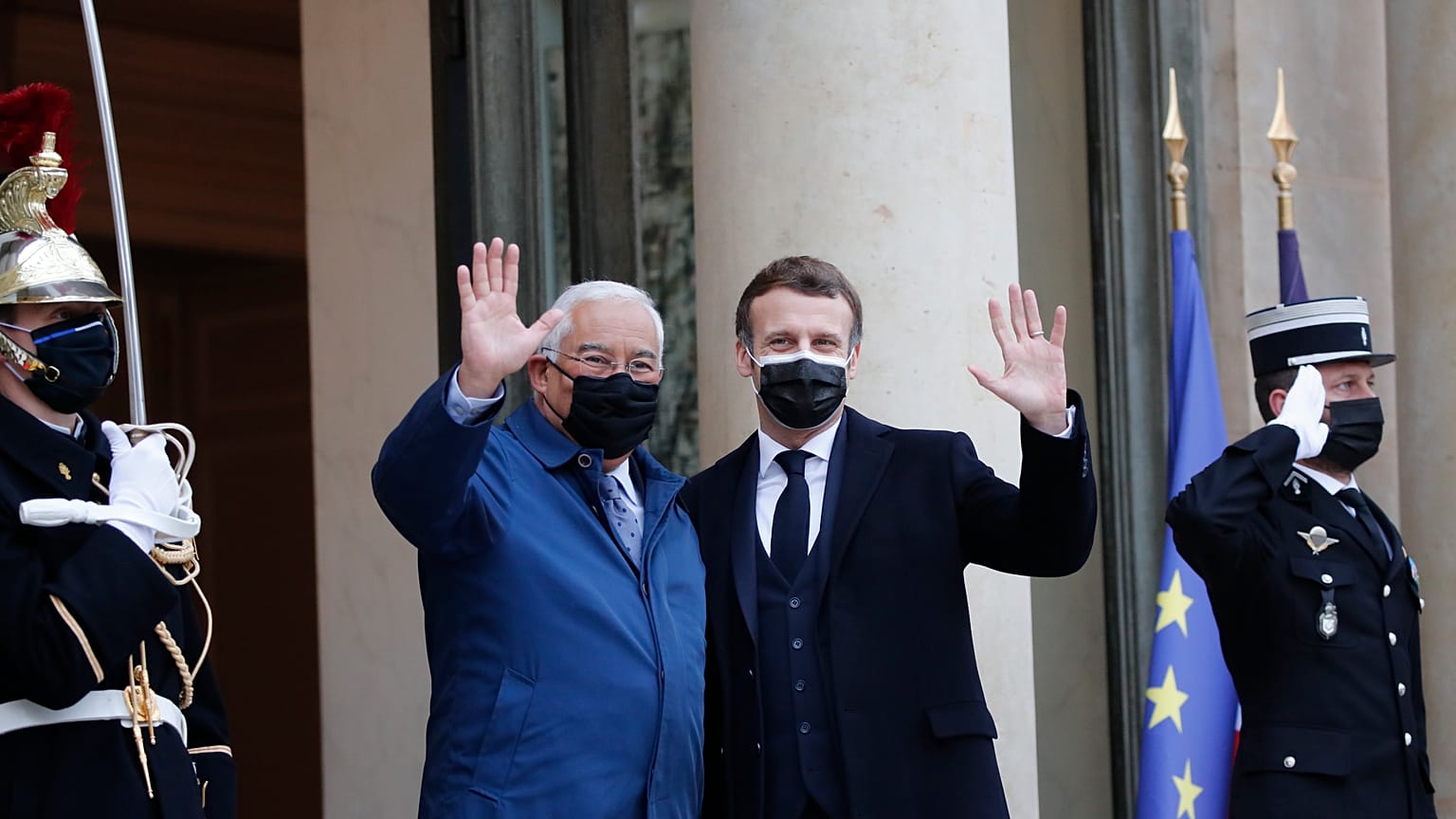 António Costa e Emmanuel Macron