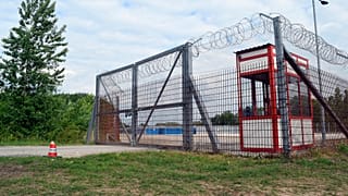 In this Tuesday, May 7, 2019 file photo the transit zone for asylum seekers is pictured in Roszke, Hungary.