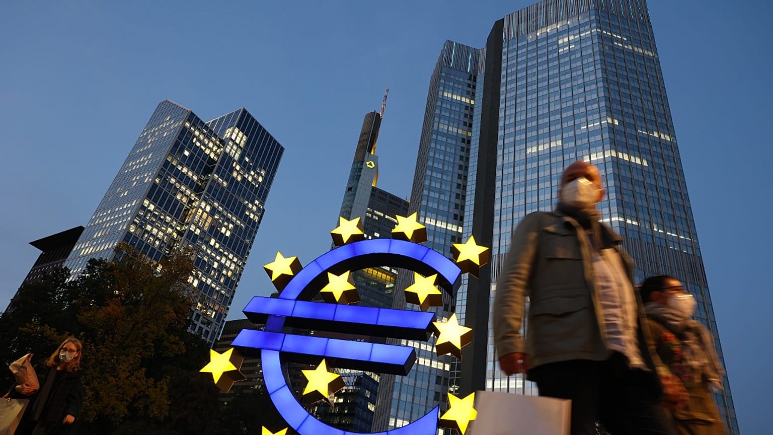 AB ortak para birimi Euro amblemi