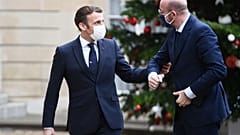Emmanuel Macron und Charles Michel vor wenigen Tagen in Paris