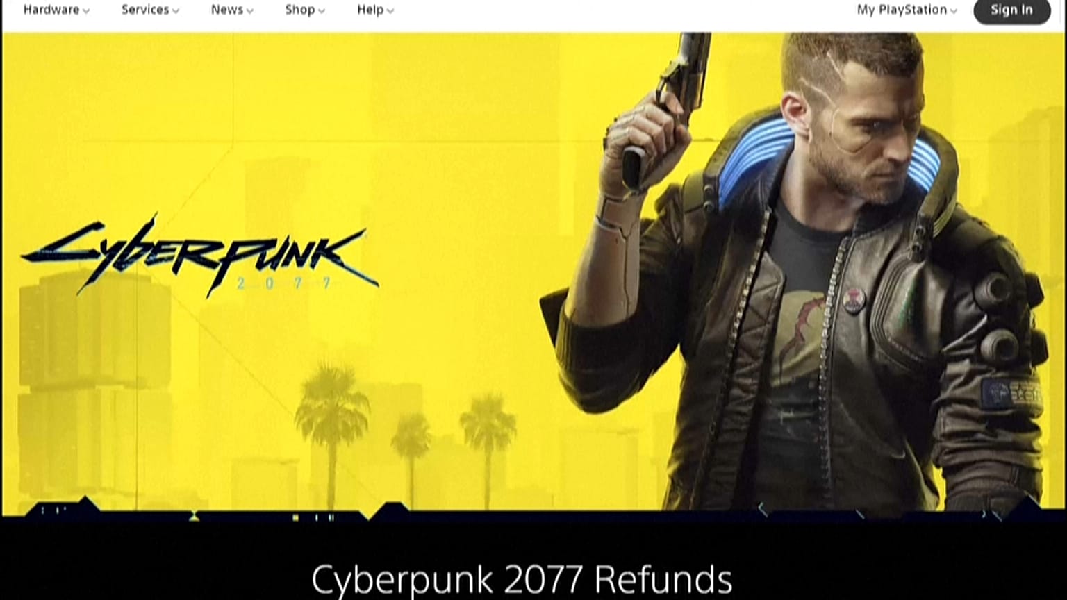 Levette boltjából a Cyberpunk 2077-et a Sony