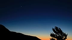 Los dos gigantes del Sistema Solar están ya muy cerca estos días. 