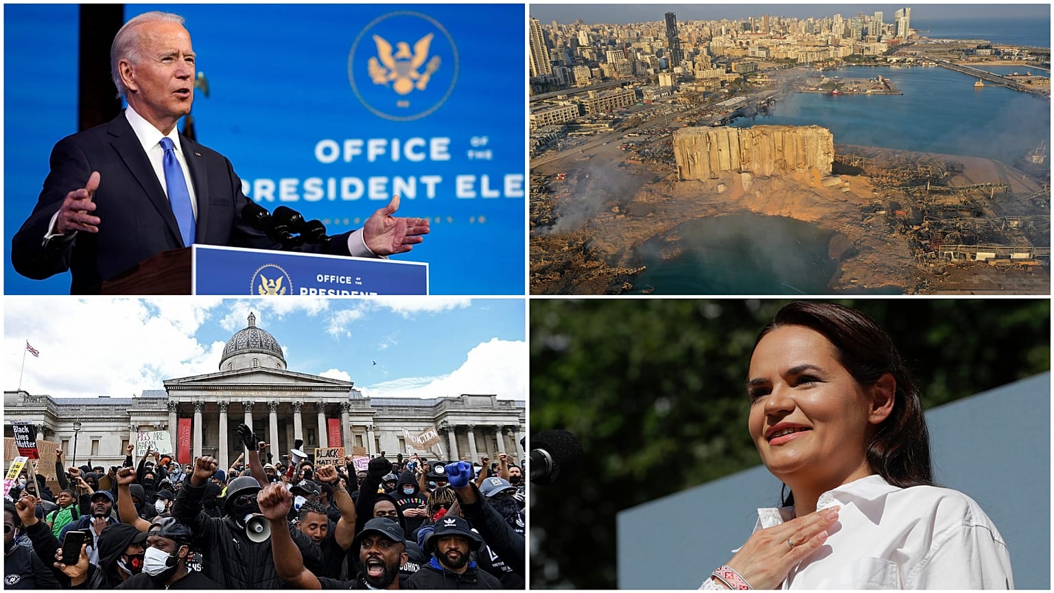 2020 was full of world-changing events - even without the coronavirus pandemic