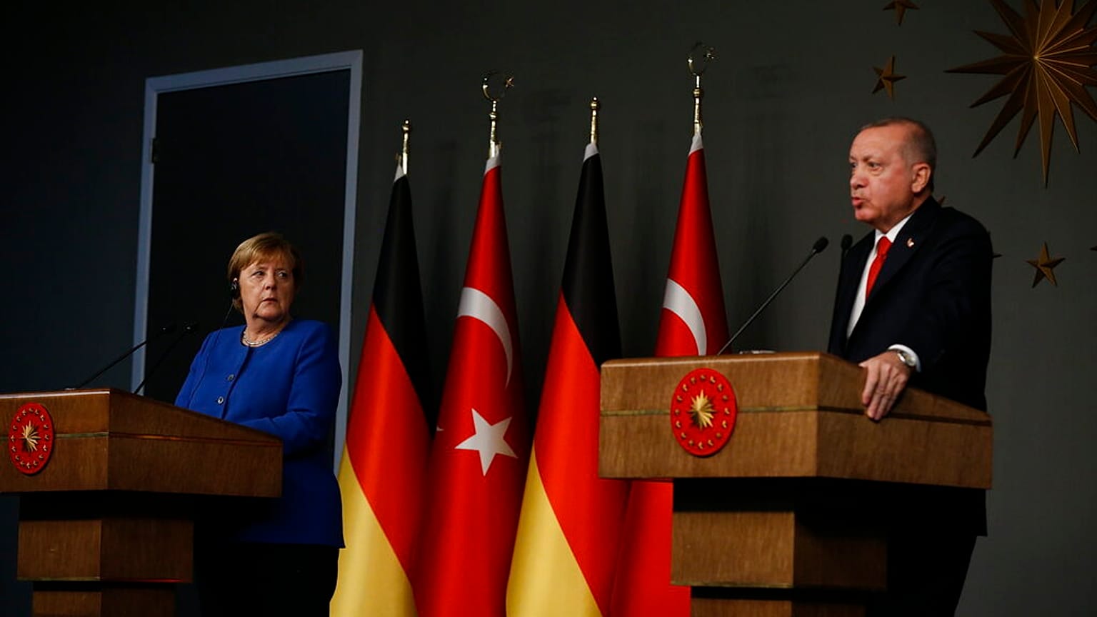 Merkel Erdoğan (Arşiv)