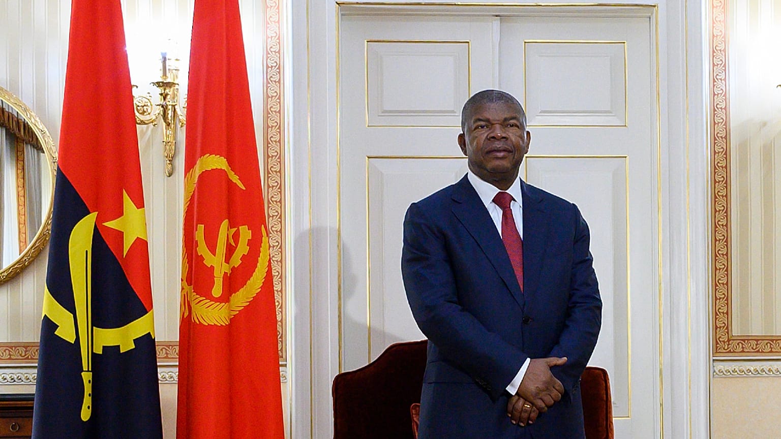 João Lourenço em fevereiro de 2020