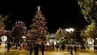 Virus Outbreak Greece Christmas