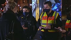 Polizeikontrolle in Köln