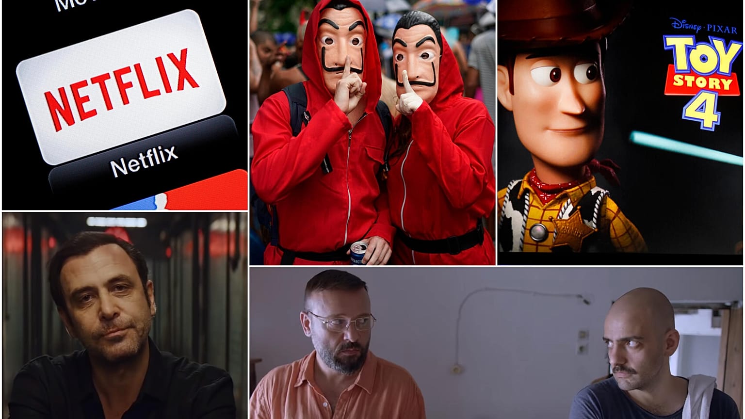 2020'de internet film platformlarında en çok izlenen yapımlardan bazı kesitler