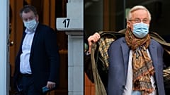 David Frost voltou hoje a reunir-se com Michel Barnier