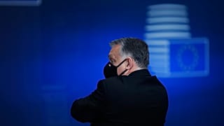 Orbán Viktor a brüsszeli EU-csúcson