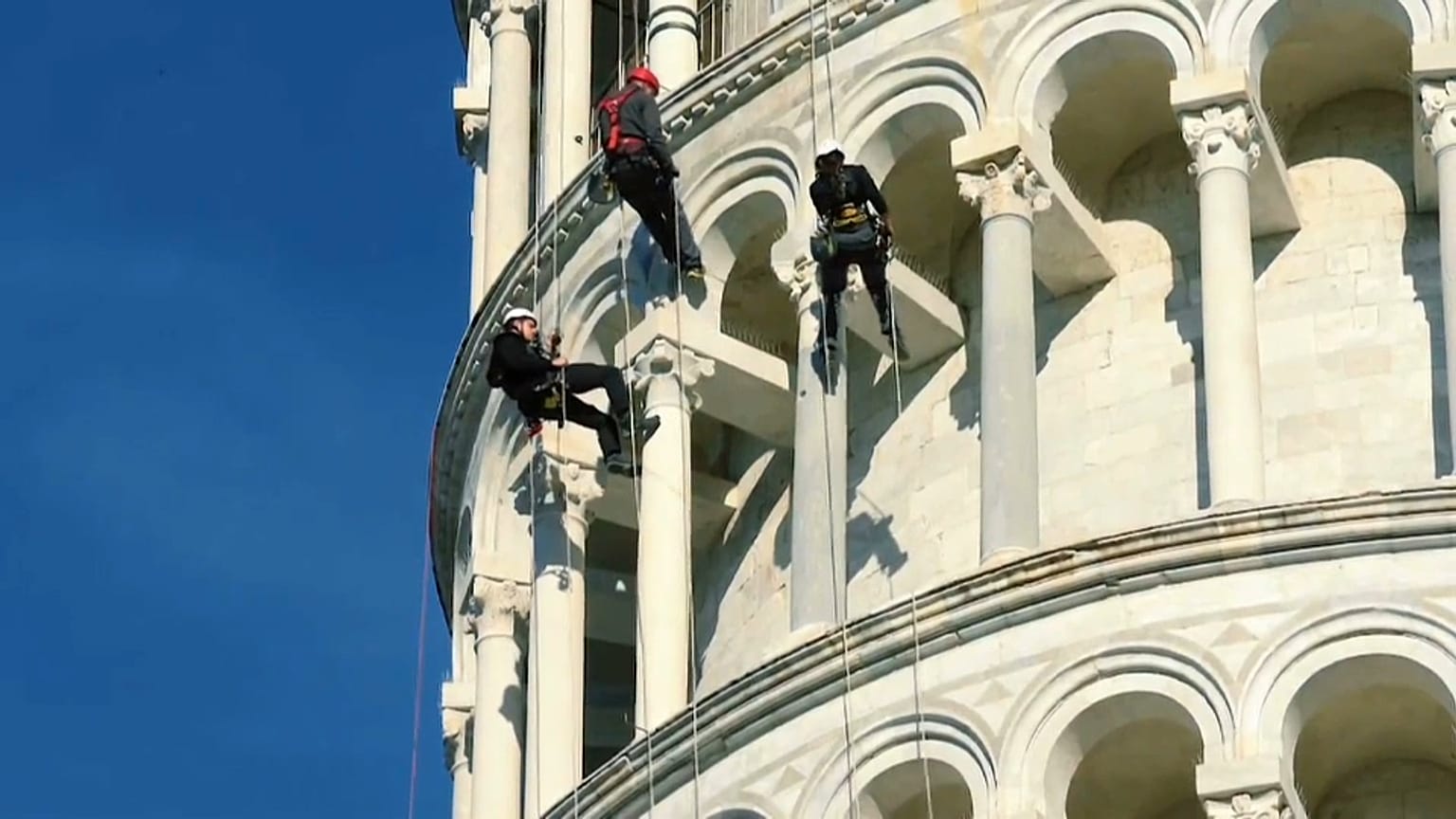 Így dolgoznak a pisai restaurátorok pandémia idején