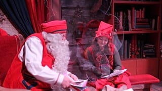 Babbo Natale a Rovaniemi